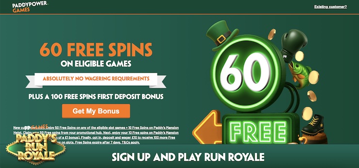 Paddy Power Casino is among the top 10 UK online casinos.